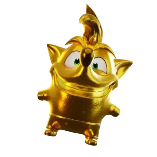 Gold Crash Bandicoot Sprite
